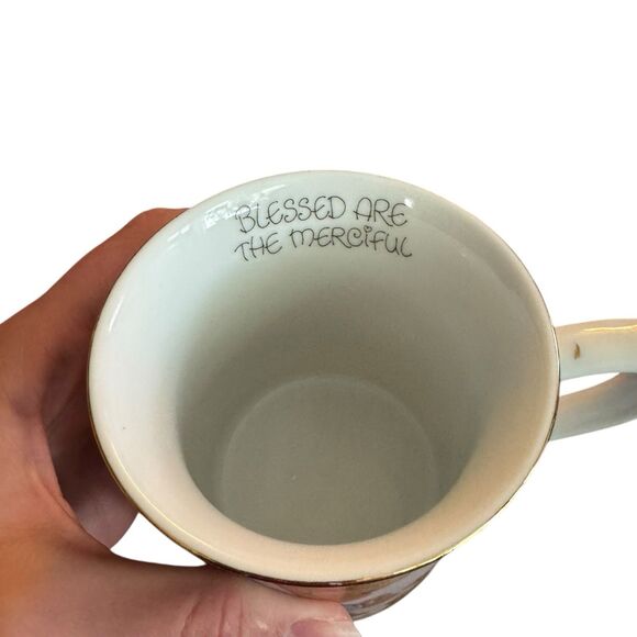 Vintage Precious Moments‎ Mug.  Blessed Are The Merciful. 1978. - Picture 2 of 7